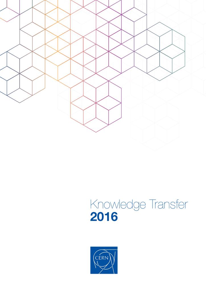 Knowledge Transfer Report 2016